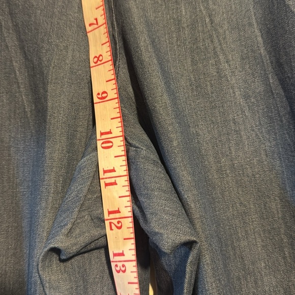 Women's Vero Moda Culotte Pants Blue High Waisted XS - Picture 7 of 7